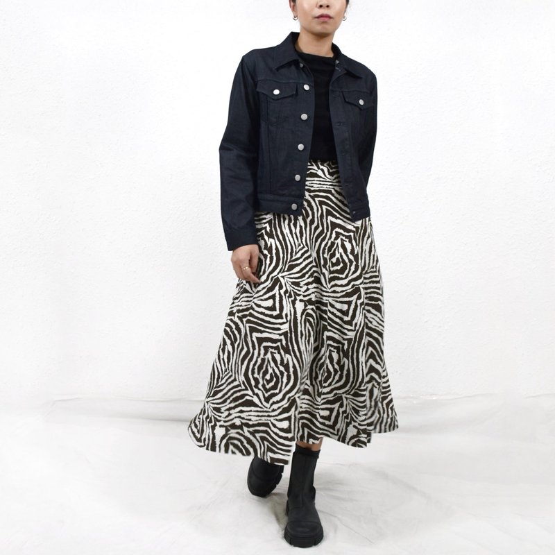 DARELL JACKET 经典丹宁夹克 深蓝涂层牛仔 防水挡风 - 女装休闲/机能外套 - 棉．麻 
