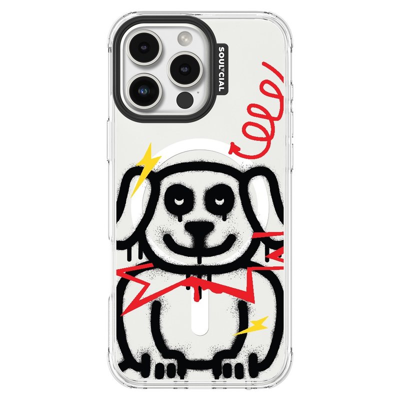 Thug Dog Dachshund Legends iPhone 16 手机壳 MagSafe机壳 - 手机壳/手机套 - 其他材质 