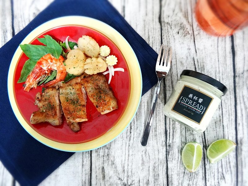 义杯酱- 手作蒜香顶级奶油酱 - 果酱/抹酱 - 新鲜食材 黄色