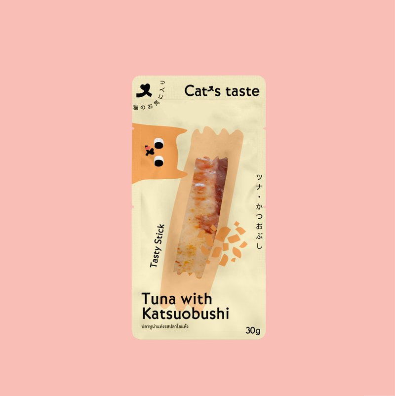 Cat's Taste 吞拿鱼鲣鱼风味鱼肉棒小食 - 零食/点心 - 新鲜食材 