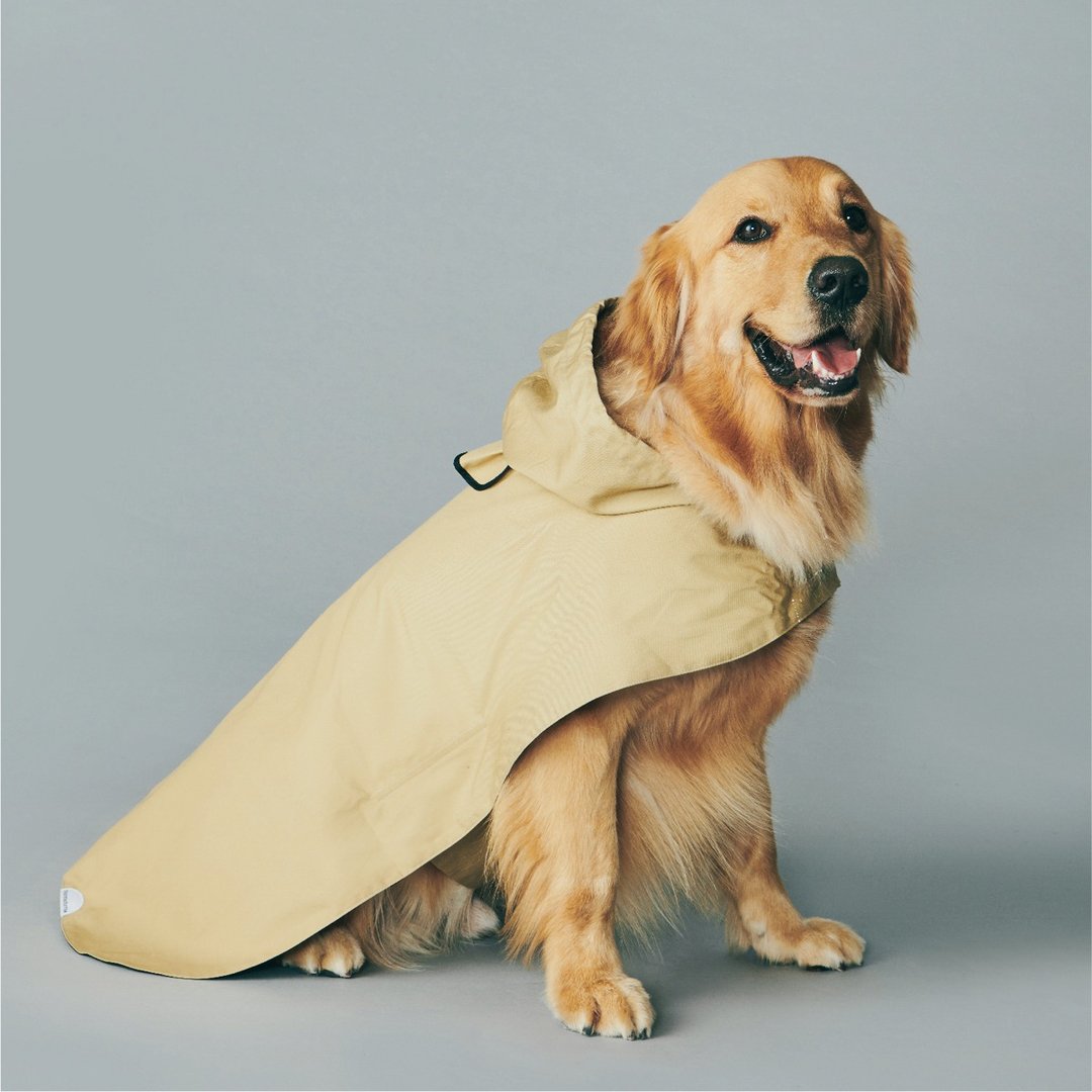 yama paws / utility coat 杏色 功能外套 - 衣/帽 - 棉．麻 卡其色