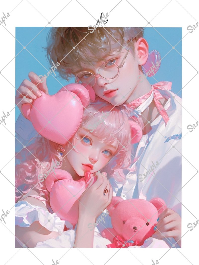 原创人物贴纸 - 贴纸 - 纸 