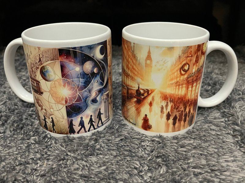 【太极 Tai Chi 设计师马克杯对杯组】20天鉴赏期│限量 生日礼物 - 咖啡杯/马克杯 - 陶 