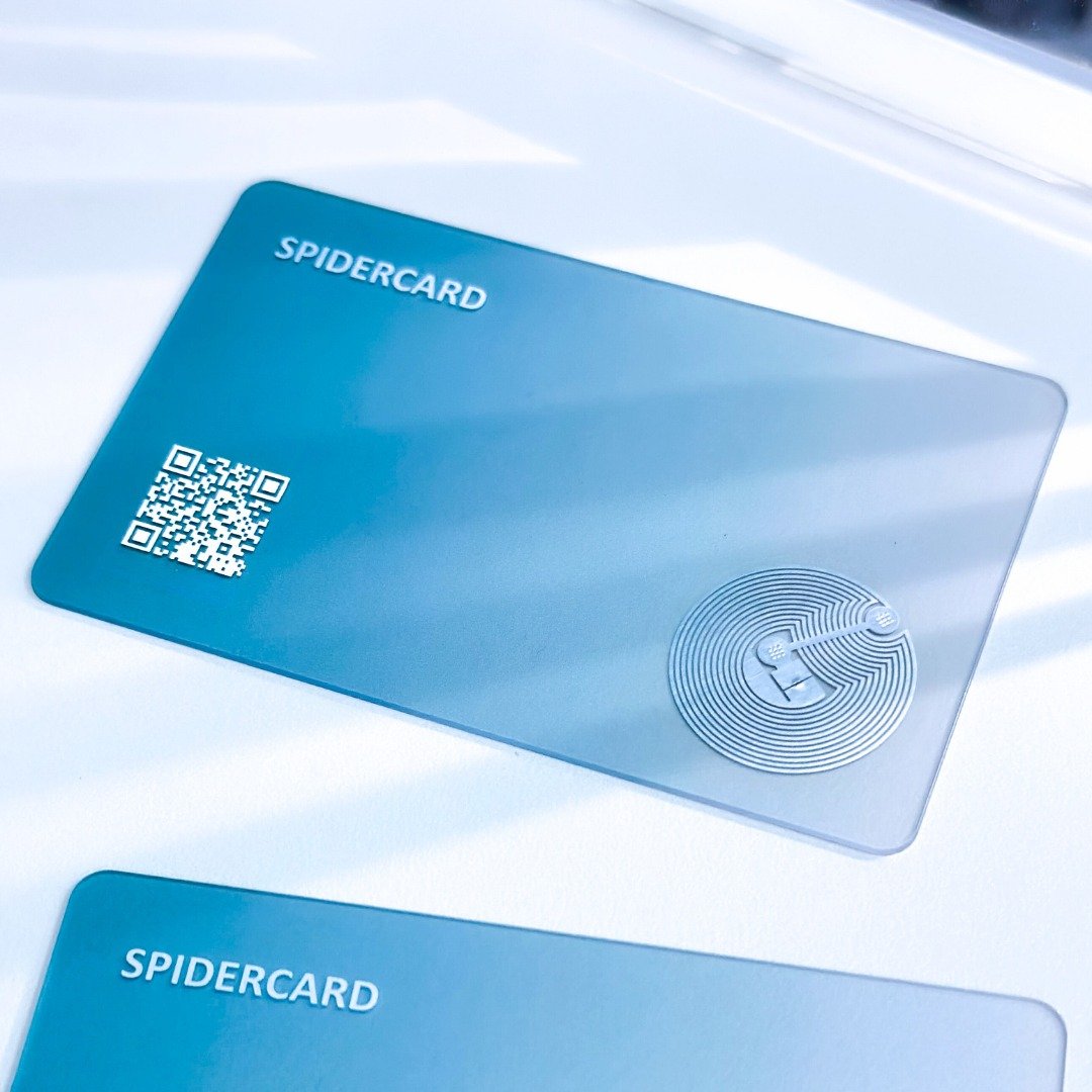 SpiderCard 数位名片NFC卡 - 数码小物 - 塑料 黑色