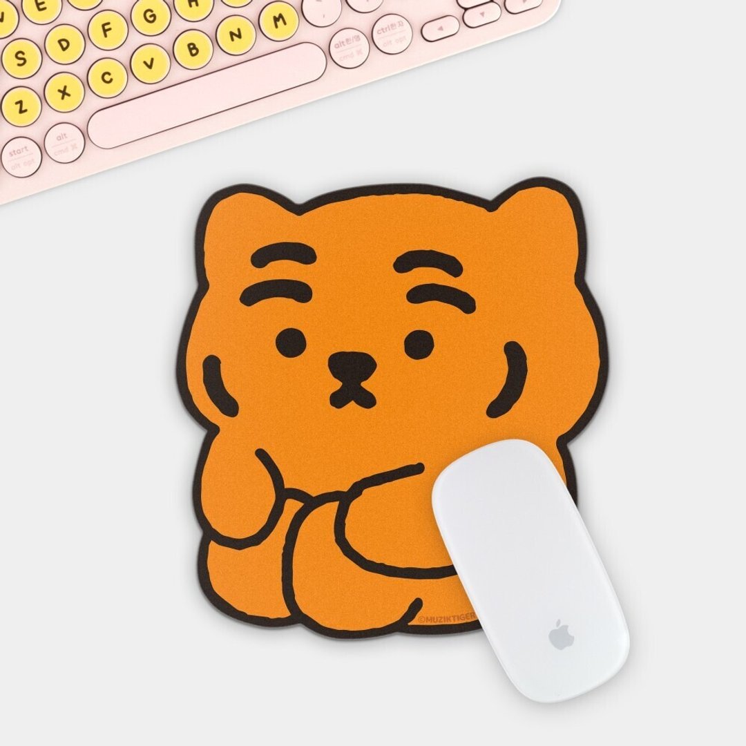 躺肥虎 缩小的橘虎 PVC 鼠标垫 - 鼠标垫 - 其他材质 