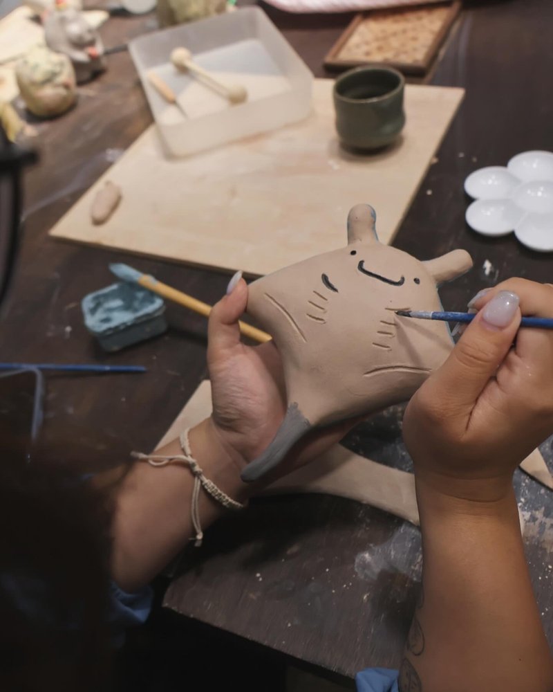 【陶偶课程】陶艺创作体验 台中_石见坊 - 陶艺 - 陶 
