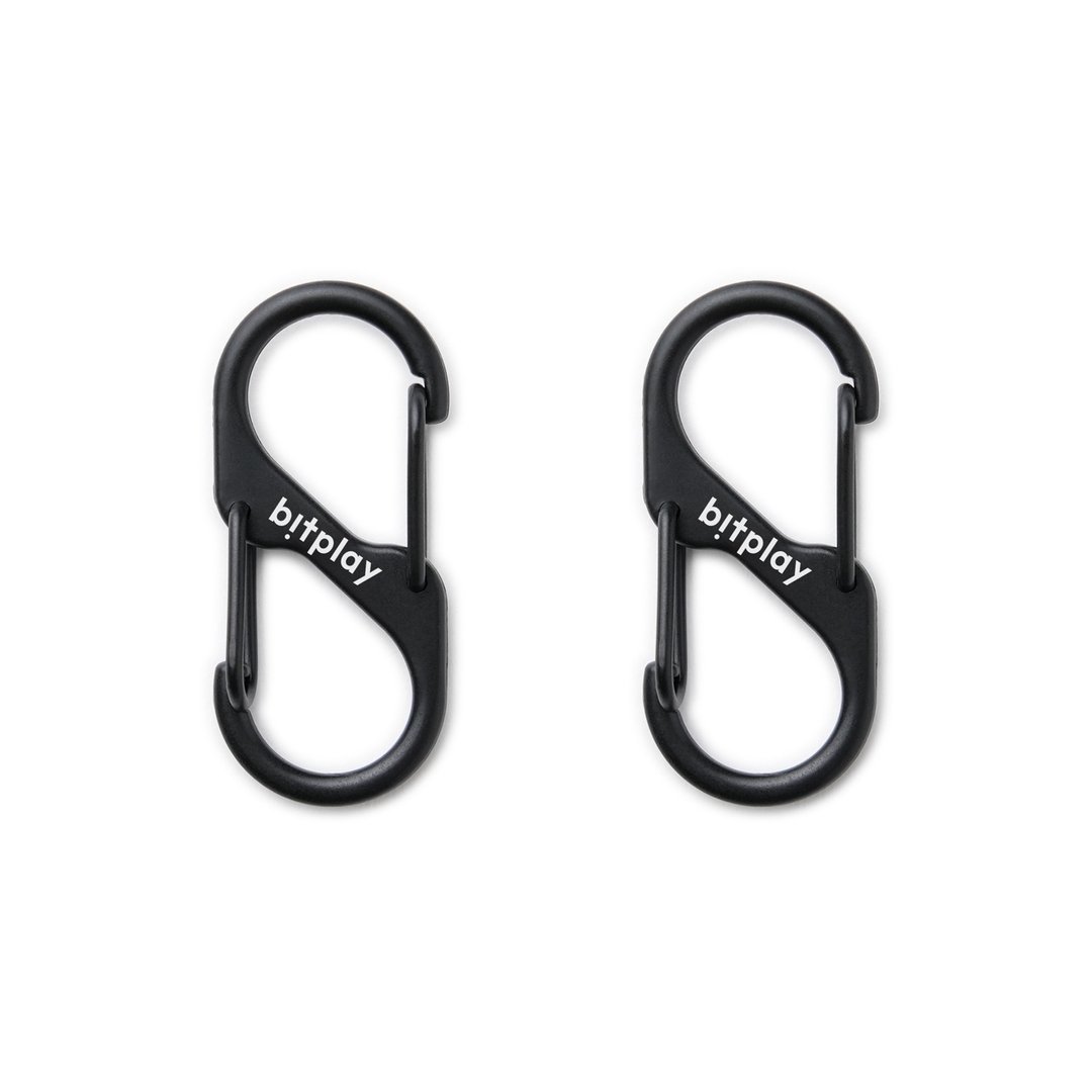 【bitplay】S形登山扣 2入 - 零件/散装材料/工具 - 其他材质 黑色