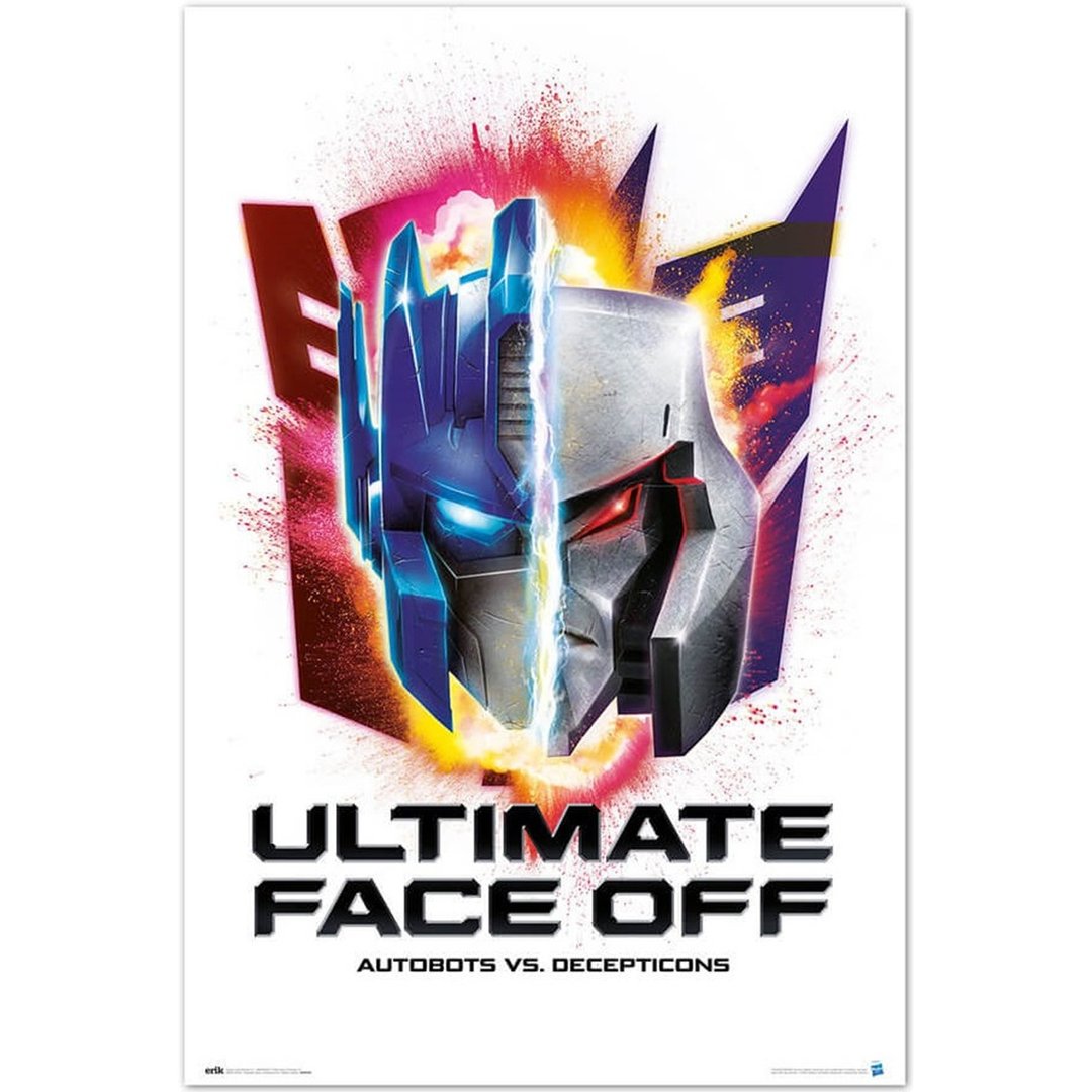 【变形金刚】Transformers 狂派 VS. 博派 Face Off -进口海报 - 海报/装饰画/版画 - 其他材质 多色