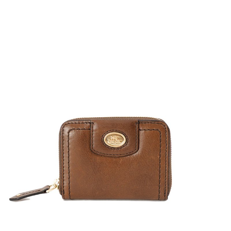 THE BRIDGE 真皮 / 牛皮 ADA 零钱(钥匙)包 - 皮夹/钱包 - 真皮 咖啡色