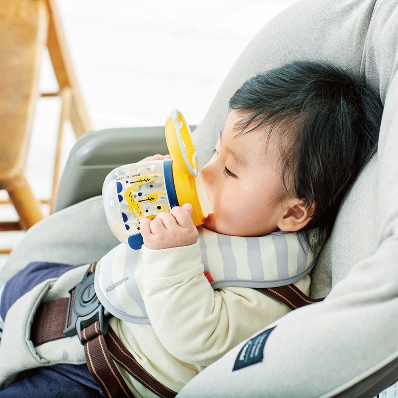 【combi】Laku乐可杯-快乐森林 直饮杯/吸管杯 (240ml) - 儿童餐具/餐盘 - 橡胶 多色