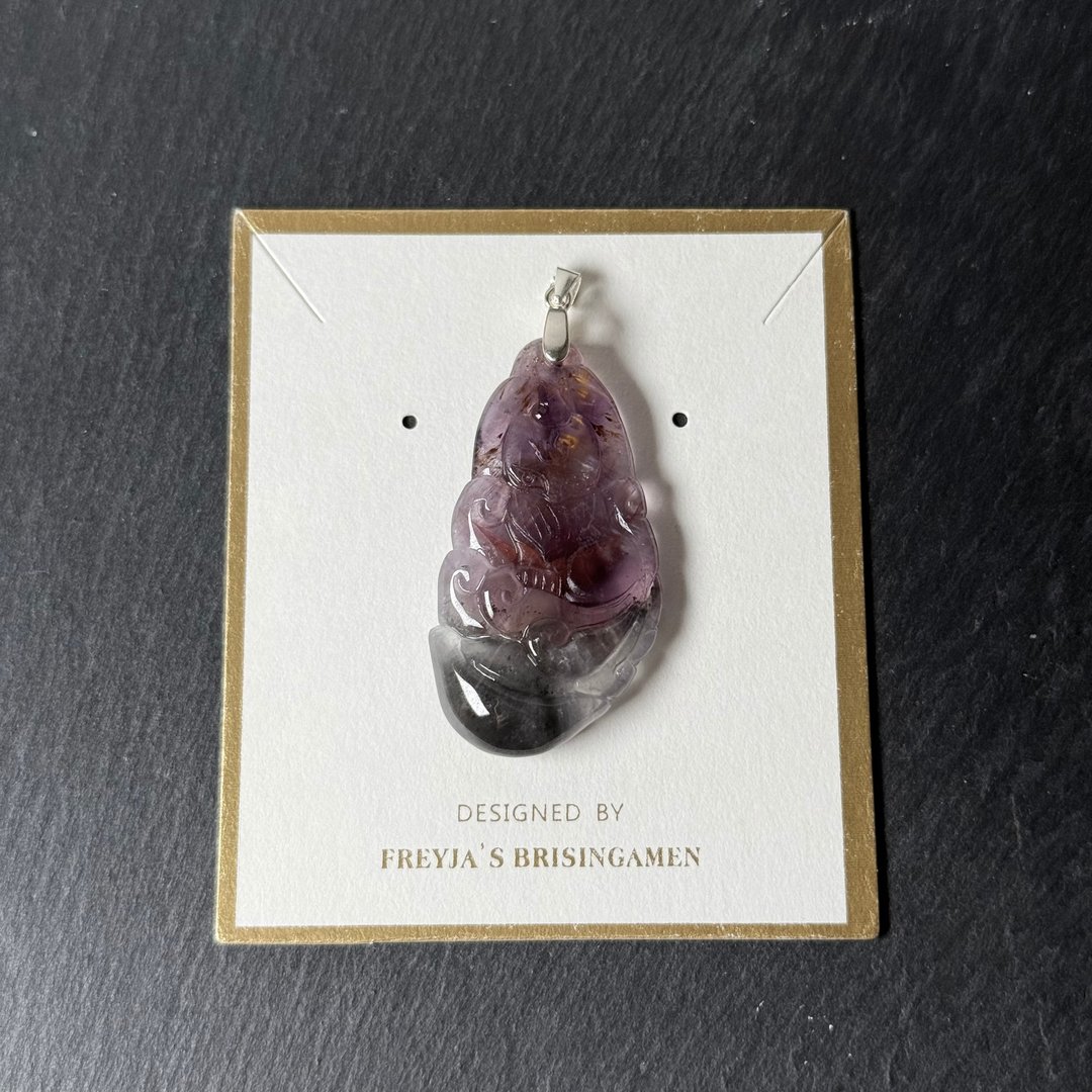 极光23狐狐吊坠 - 吊饰 - 水晶 多色
