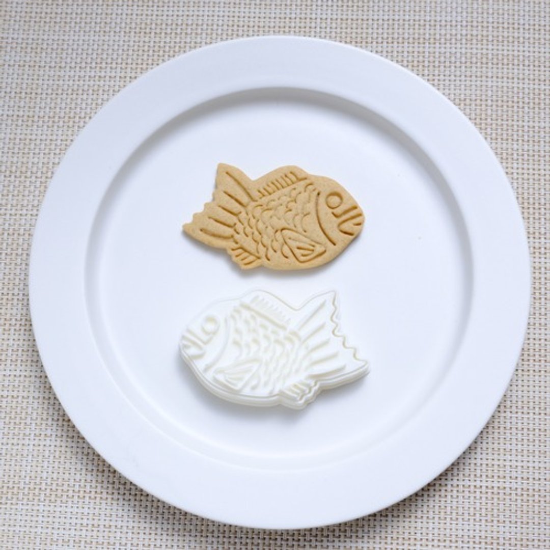 鲷鱼烧/右面（饼干模具/饼干模具） - 厨房用具 - 塑料 