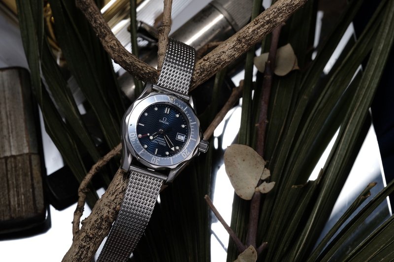 Omega Seamaster 300m 2583.80.00 28mm 海马系列 女表 老表 浅水 - 女表 - 不锈钢 银色