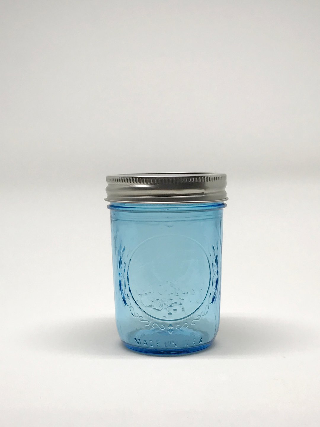 Ball Mason Jars - Ball梅森罐 8oz 蓝色窄口罐 - 酒杯/酒器 - 玻璃 