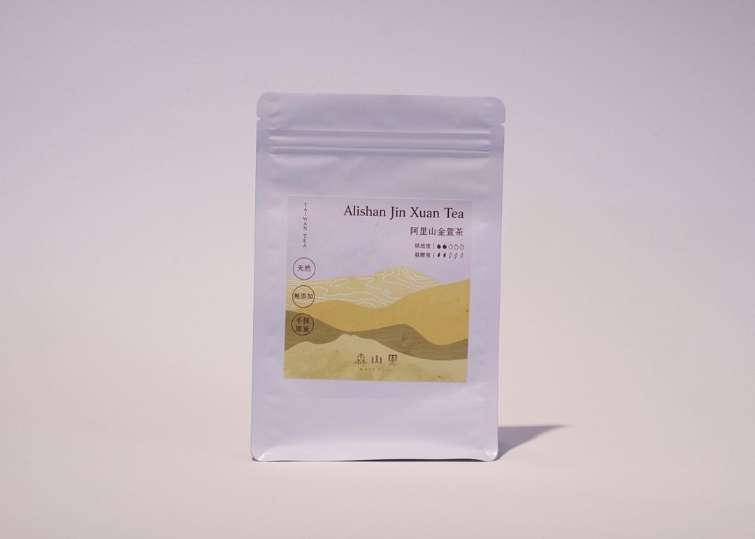 【环保袋装】阿里山金萱茶15入 | 手采原叶 | 三角茶包 - 茶 - 新鲜食材 多色