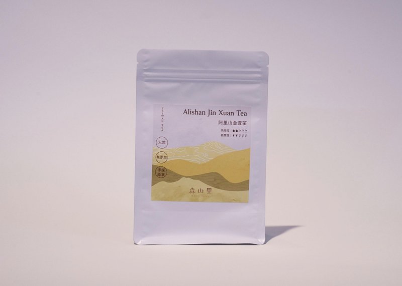 【环保袋装】阿里山金萱茶15入 | 手采原叶 | 三角茶包 - 茶 - 新鲜食材 多色