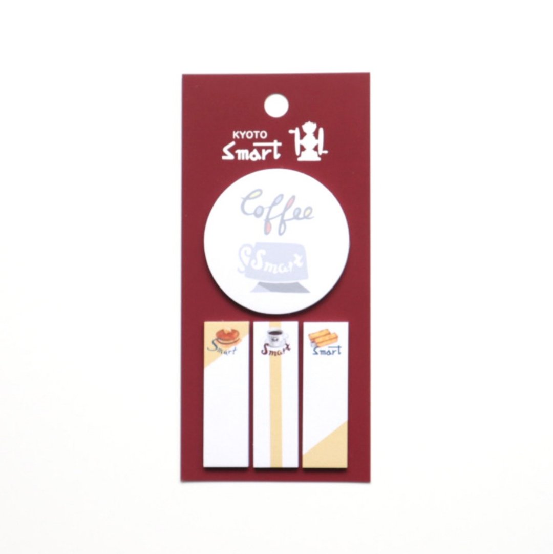 forme. (FORM) 梦游京都吃茶 迷你便条纸 智慧咖啡店 - 便条纸/标签贴 - 纸 