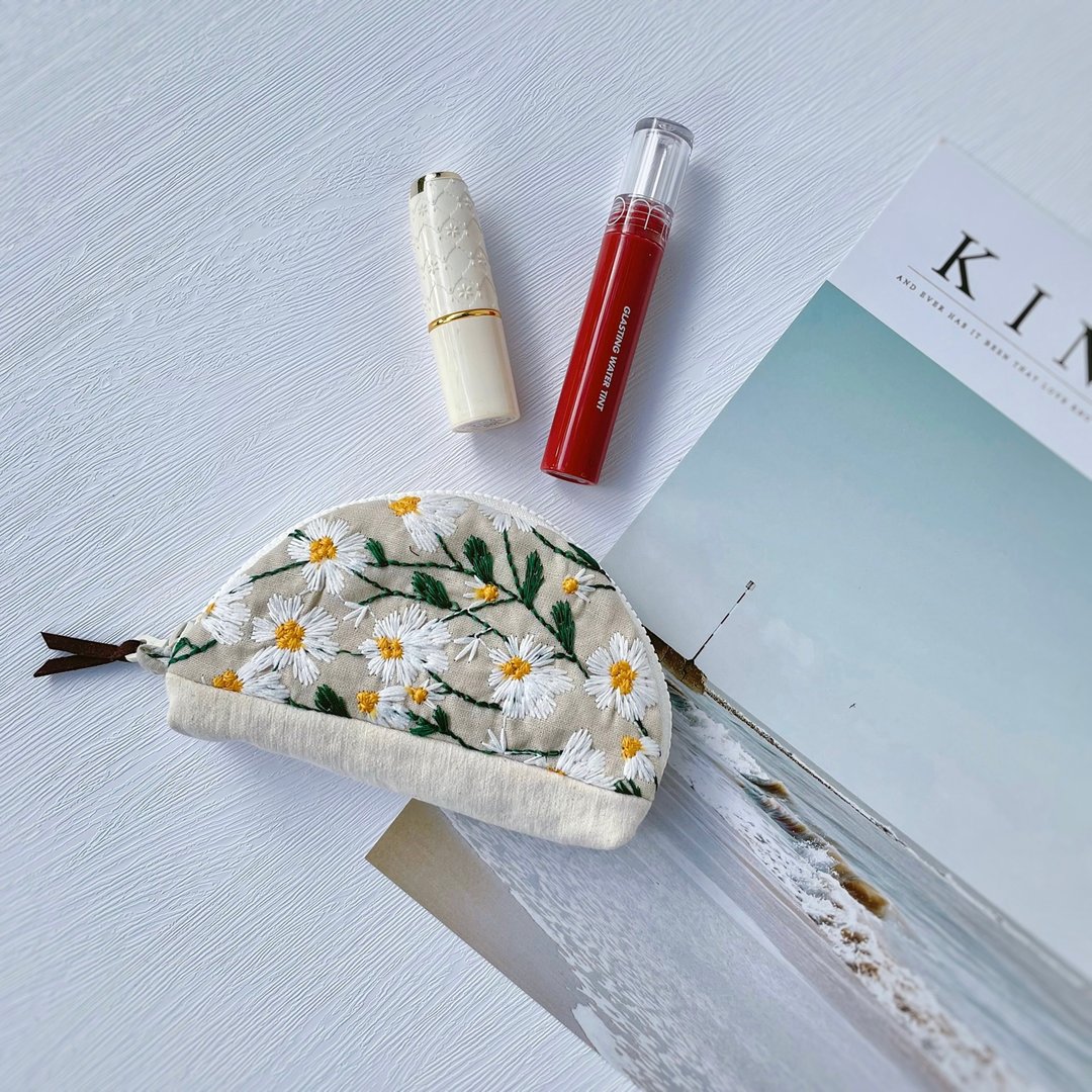 小雏菊系列(口红包)/mini化妆包/零钱包/mini万用包/杂物包 - 化妆包/杂物包 - 棉 多色