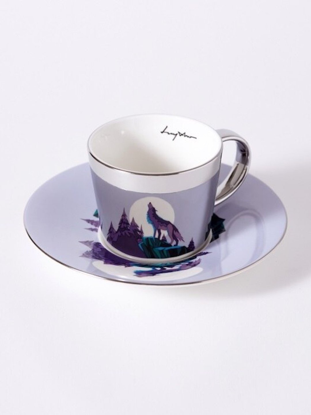 Luycho 镜面倒影杯组 浓缩咖啡杯 _ 紫狼 - 花瓶/陶器 - 陶 多色