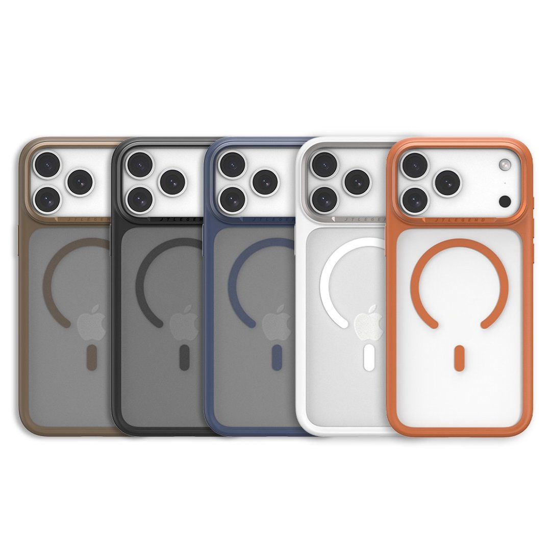 JTLEGEND iPhone 17 系列 Edge Solid 抗污磁吸保护壳(按键版) - 手机壳/手机套 - 硅胶 
