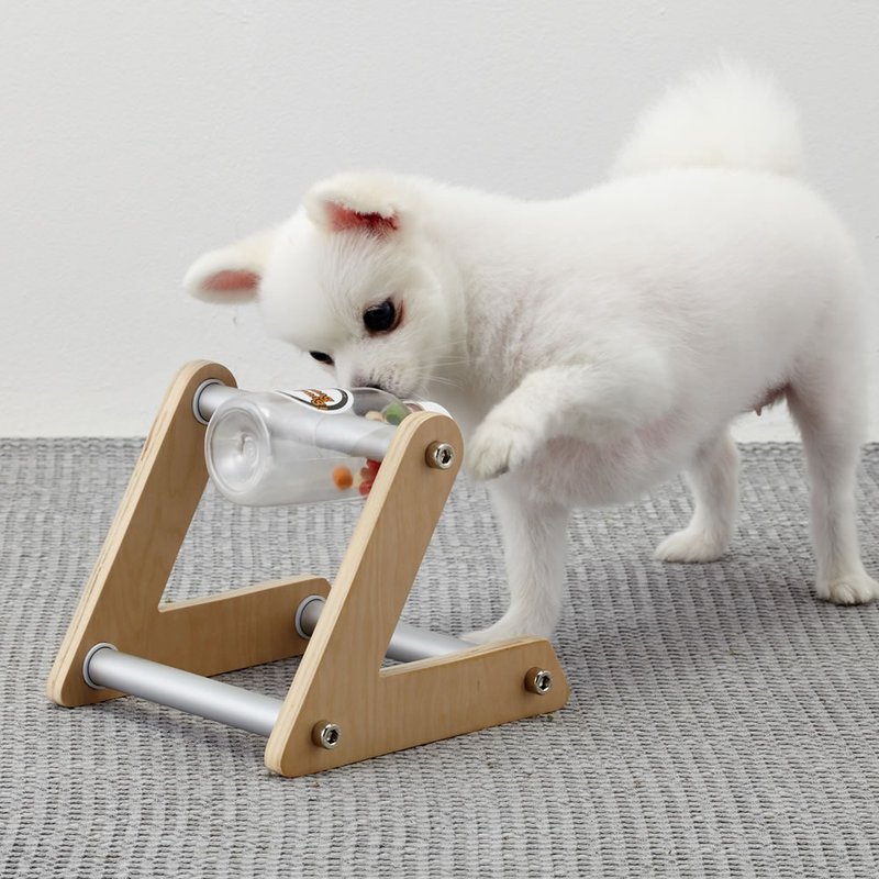 狗宝贝食物转转乐(S号) 适合小型犬 - 玩具 - 塑料 咖啡色