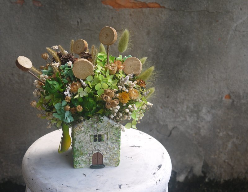 家.甜蜜温馨色调.生日干燥花首选好礼 - 干燥花/捧花 - 植物．花 绿色