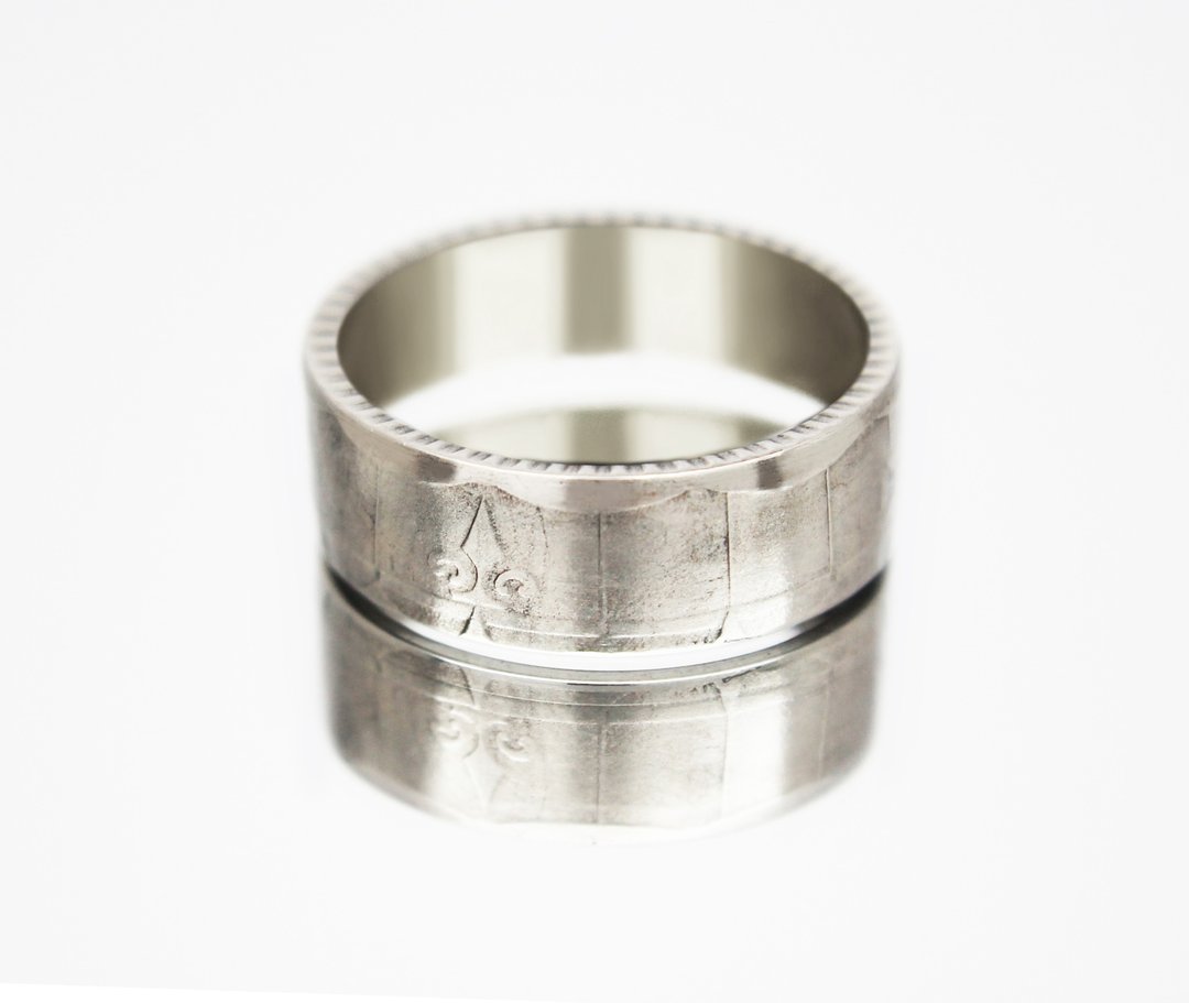 Portugal Coin Ring 20 escudos 1986-2001 coin rings for men coin rings for women - 戒指 - 其他金属 