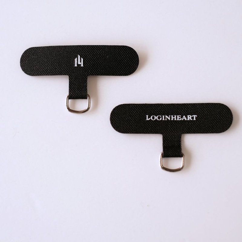 经典黑 手机夹片 垫片 挂绳片 Strap Adapter - 手机配件 - 其他材质 