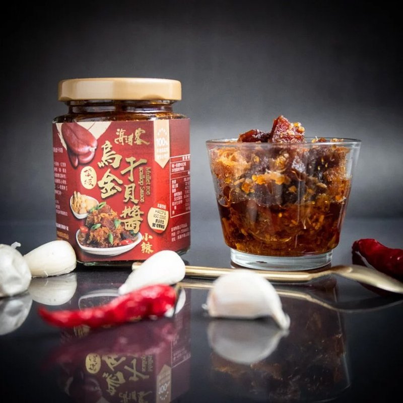 海涛客│乌金干贝酱│小琉球伴手礼│180g/罐 - 酱料/调味料 - 新鲜食材 粉红色