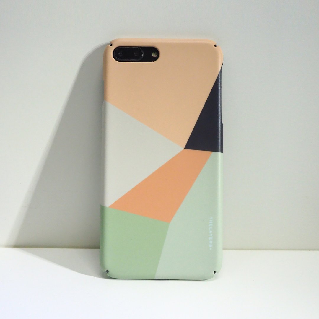 免费刻字 | 几何简约撞色北欧色系POM POM Phone case定制手机壳 - 手机壳/手机套 - 塑料 粉红色