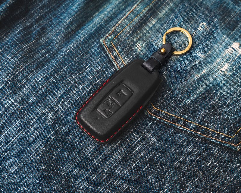 本田 Honda Super Cub C125 Adv 机车 汽车钥匙套 - 钥匙链/钥匙包 - 真皮 黑色