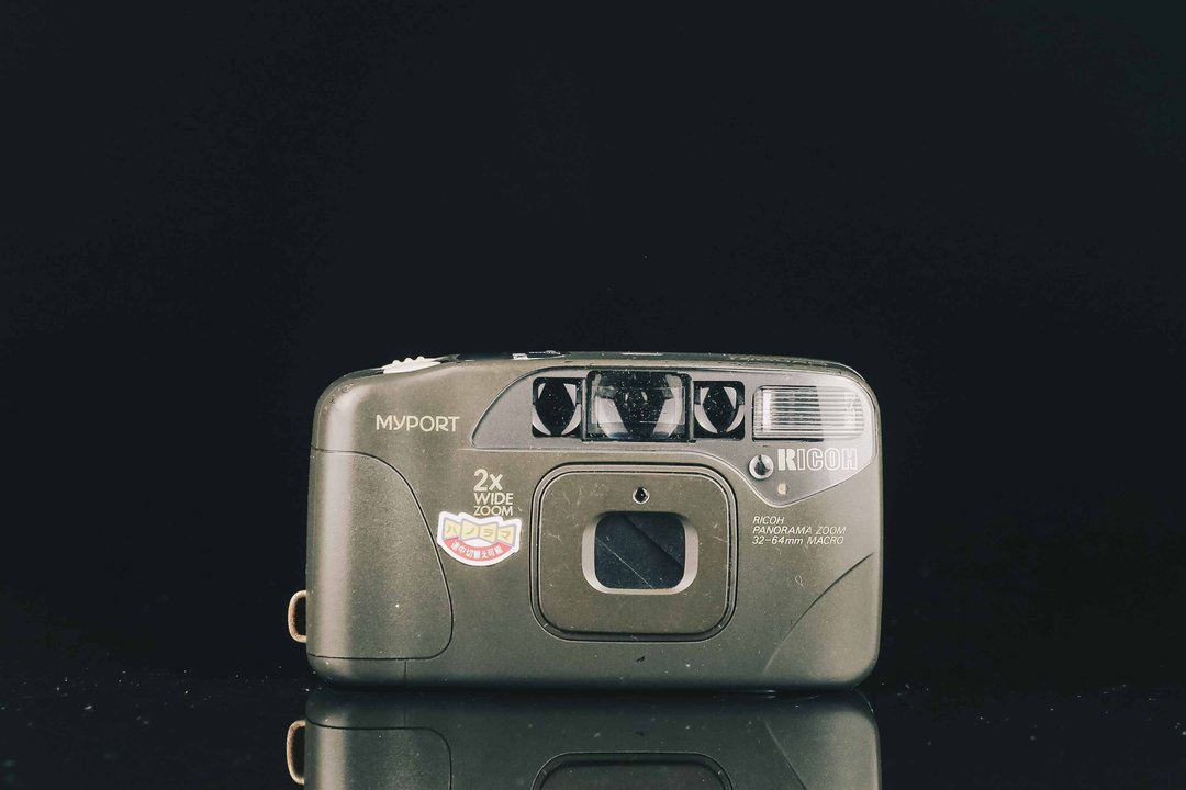 RICOH MyPORT ZOOM 320 PS #1392 #135底片相机 - 相机 - 其他金属 黑色