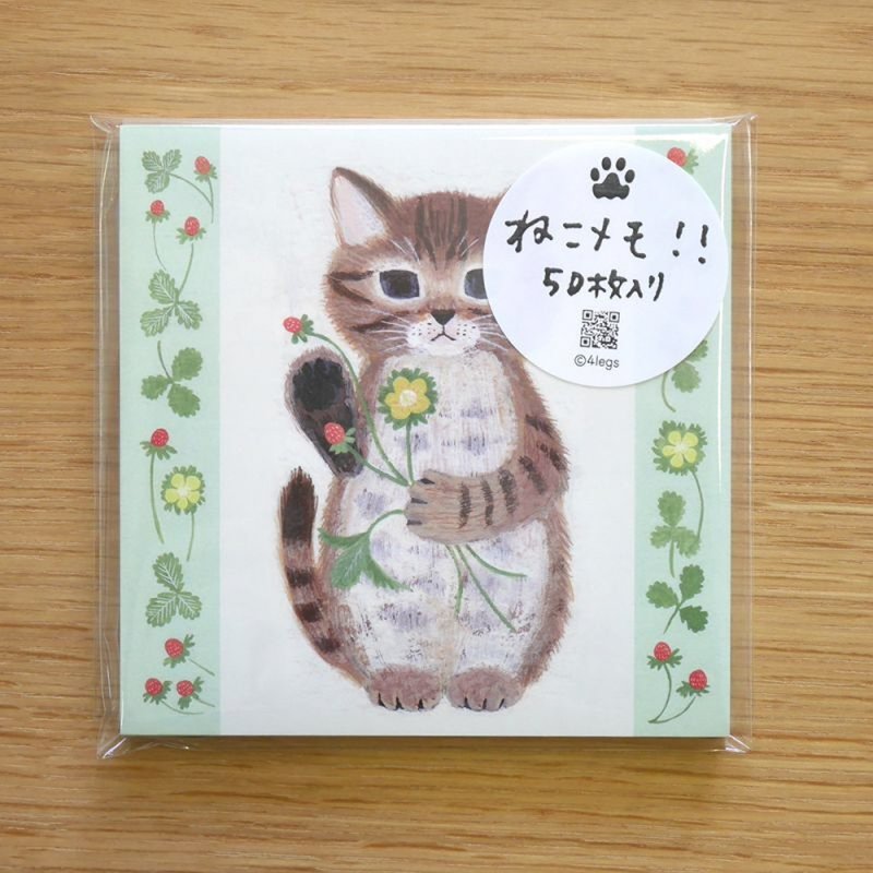 猫咪便条纸 #21 小猫 内含50张 - 信封/信纸 - 纸 