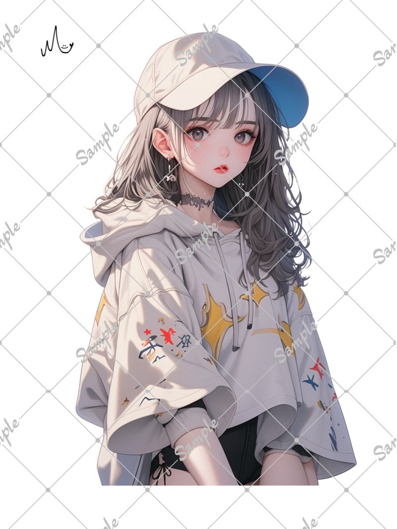 原创人物贴纸 - 贴纸 - 纸 