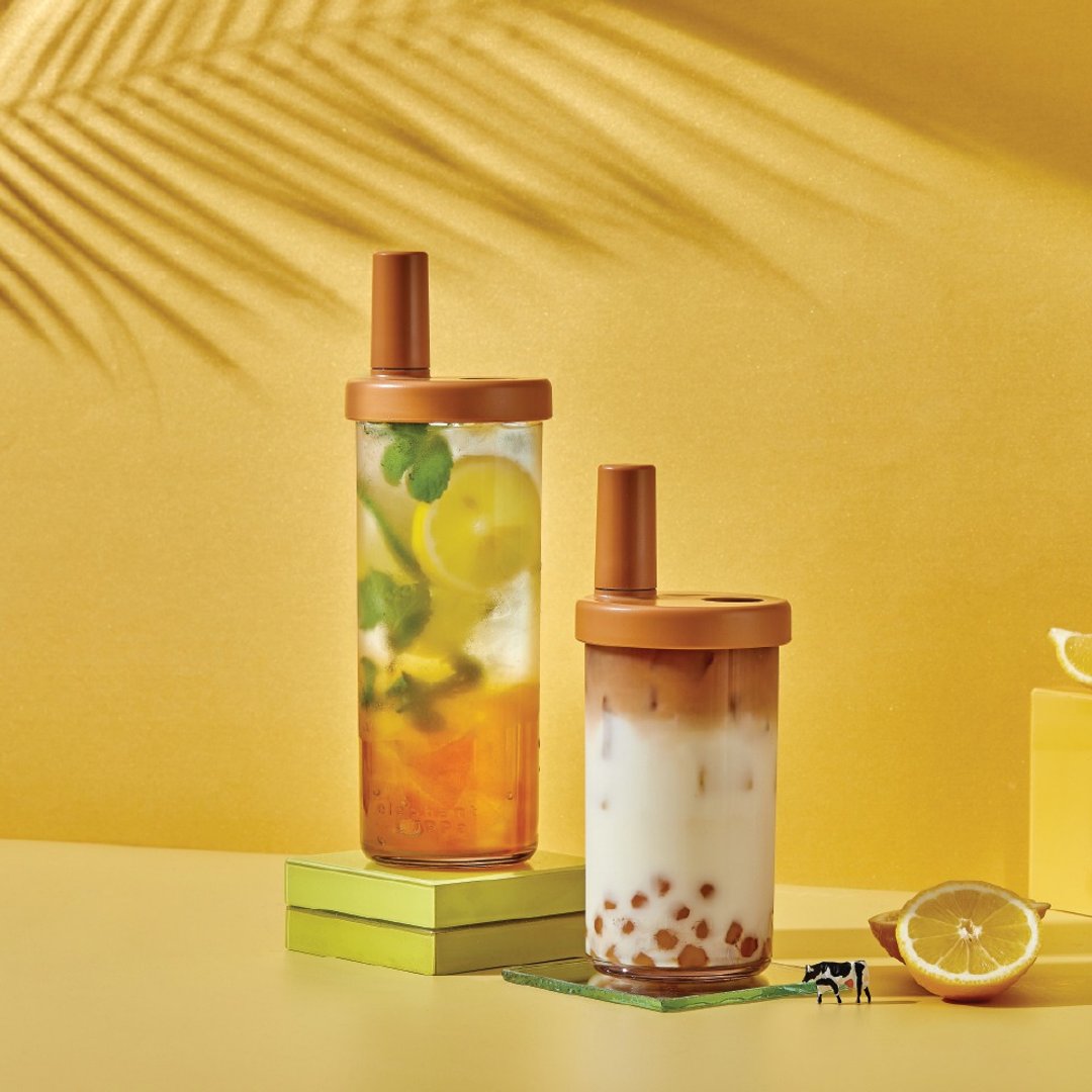 Elephant Cuppa 环保减塑大象杯2代 - 玛琪雅朵棕 - 水瓶/水壶 - 塑料 
