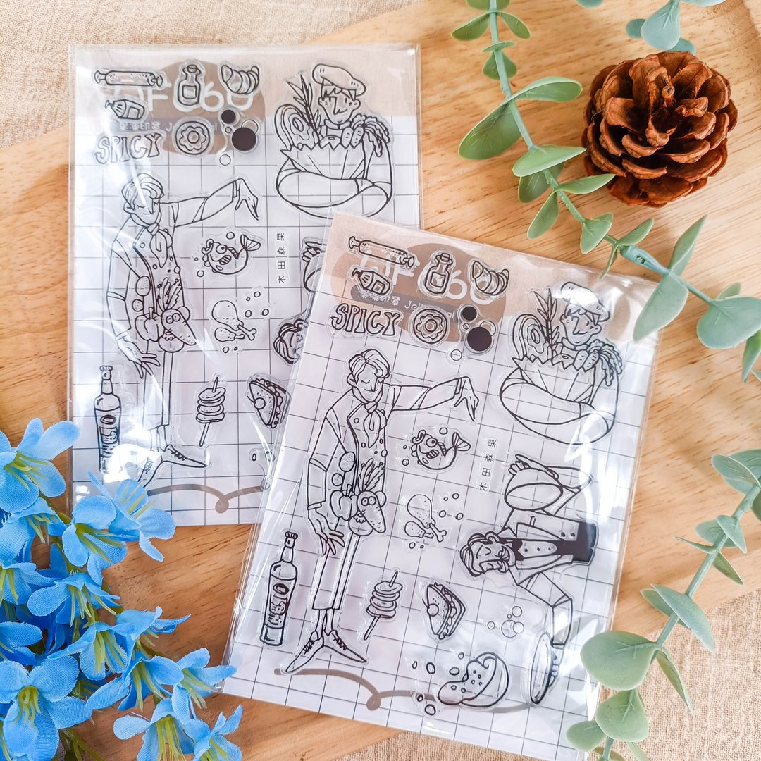平行之花 / 果凍印章 - 印章/印台 - 硅胶 多色