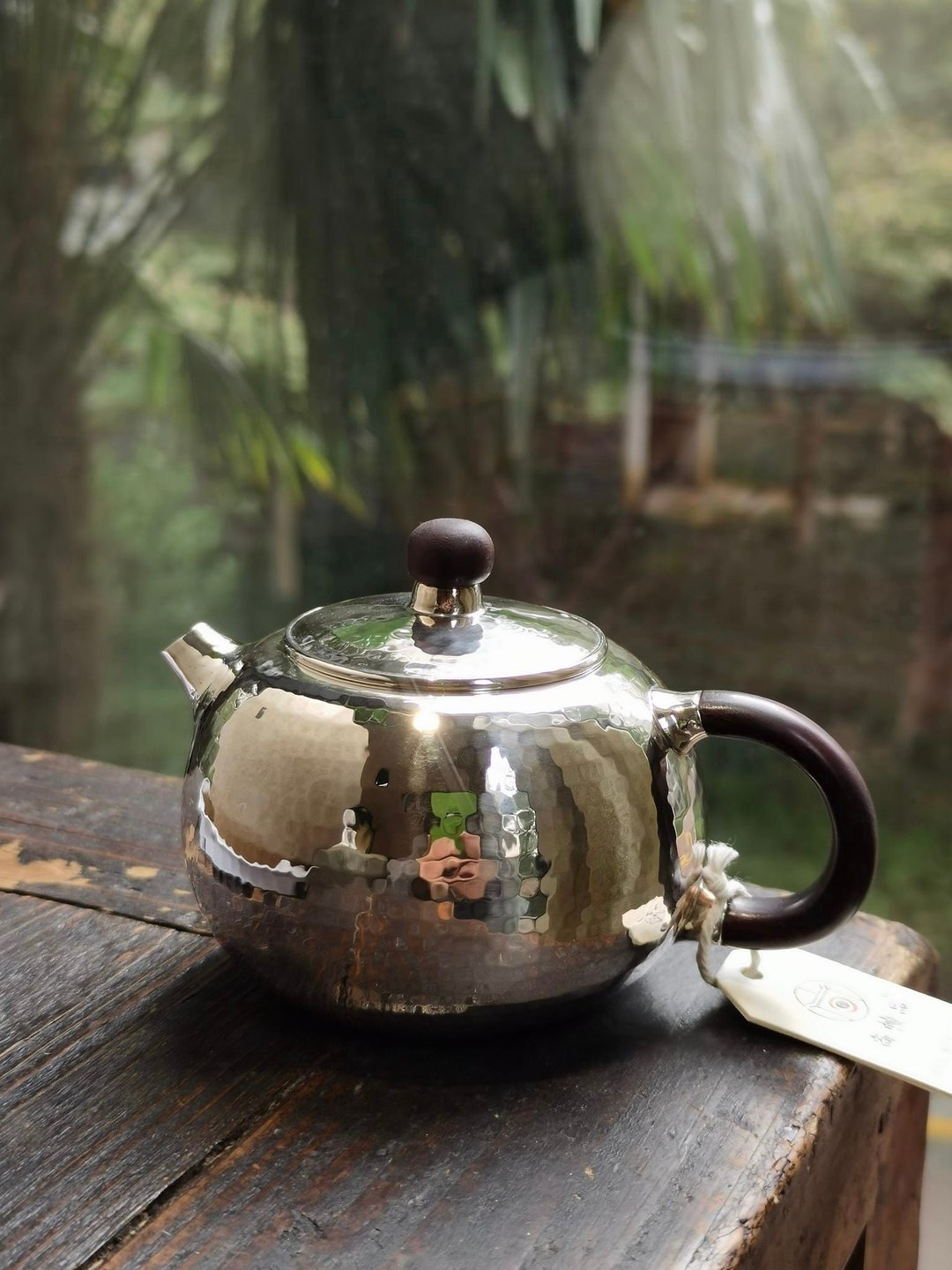尚帧品 西施纯银壶 手工一张打口打出 200cc - 茶具/茶杯 - 纯银 