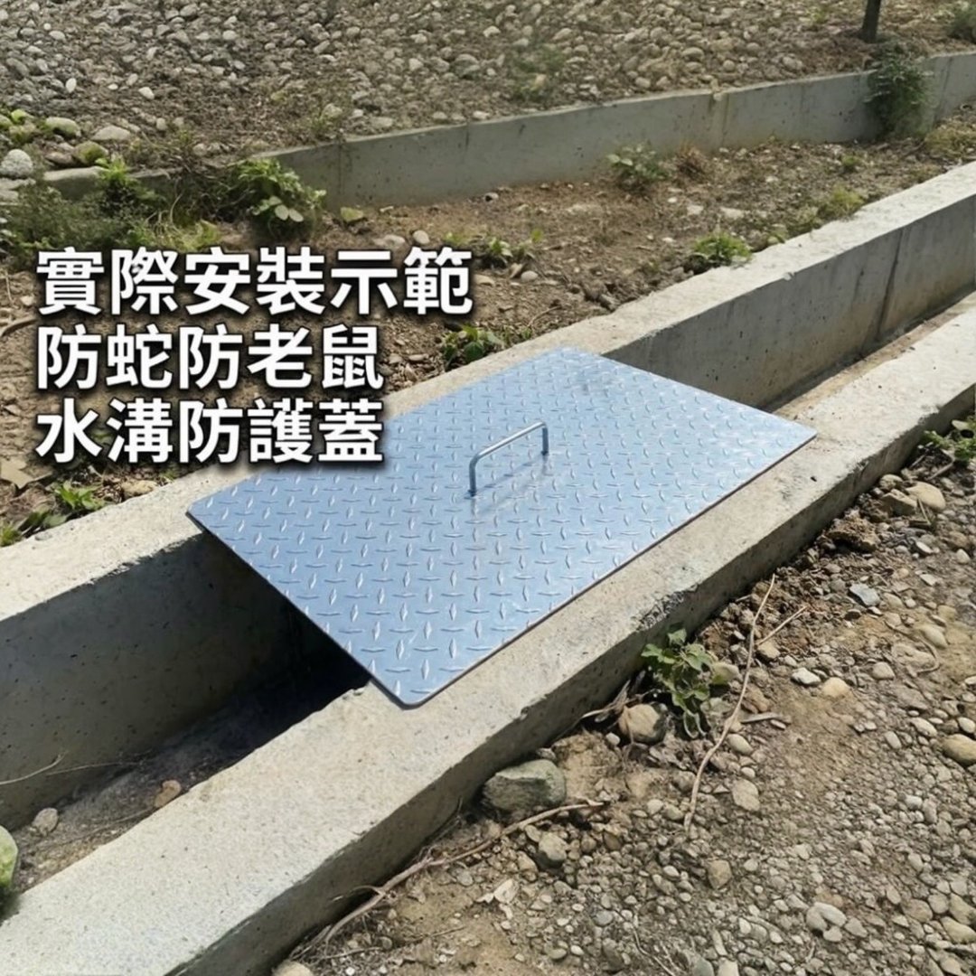 錏花板防护盖 附手把好提 水沟盖 地板洞盖 防蛇防老鼠 - 零件/散装材料/工具 - 其他金属 