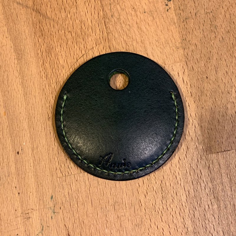 纯手工制作手工皮革gogoro钥匙圈 免费印字 - 钥匙链/钥匙包 - 真皮 多色