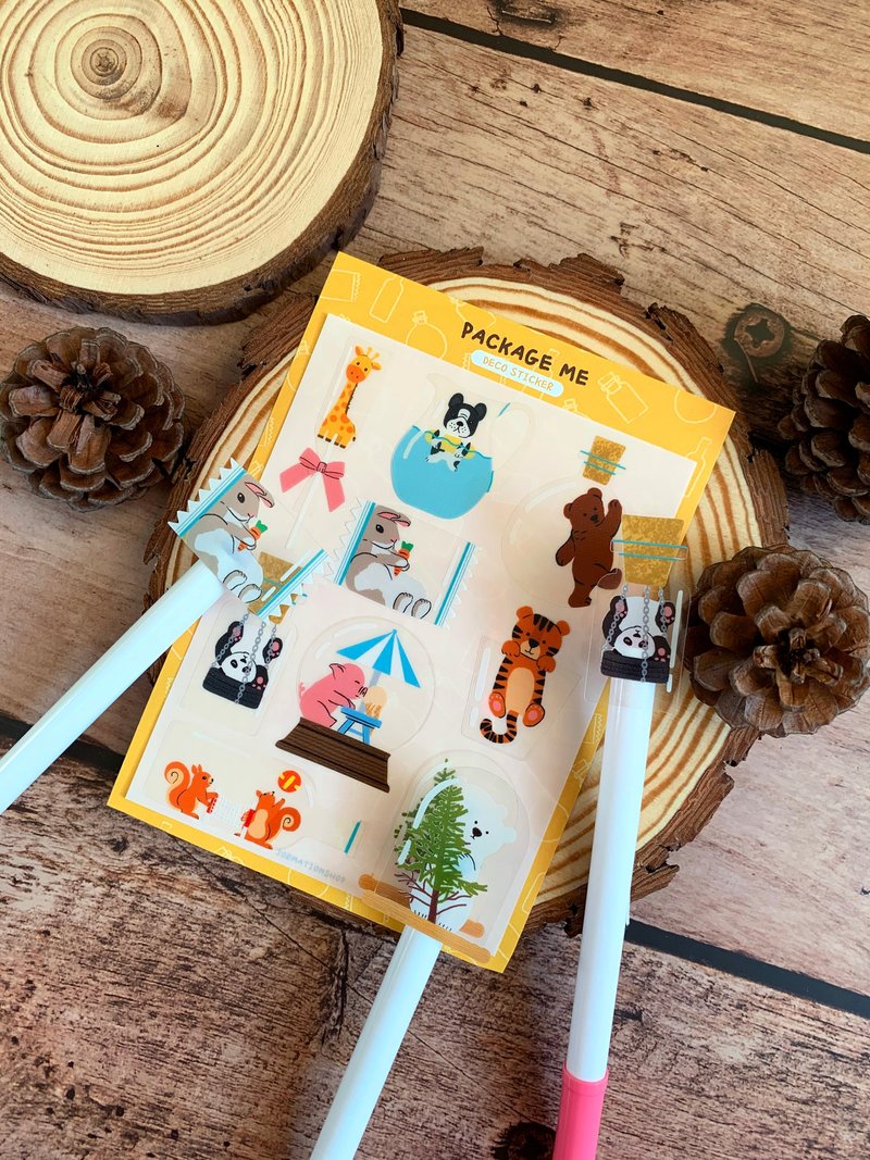 Package Me: Sticker Sheet - 贴纸 - 防水材质 