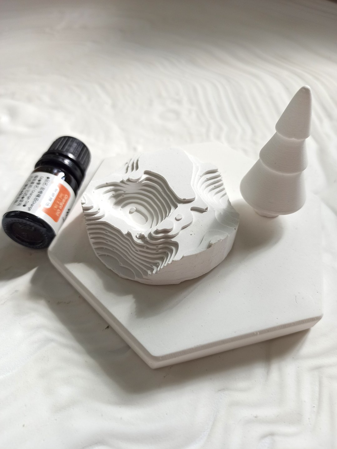 【福袋】文创商品/圣诞峡谷扩香石组合 - 交换礼物 圣诞礼物 疗愈 - 香薰/精油/线香 - 其他材质 白色