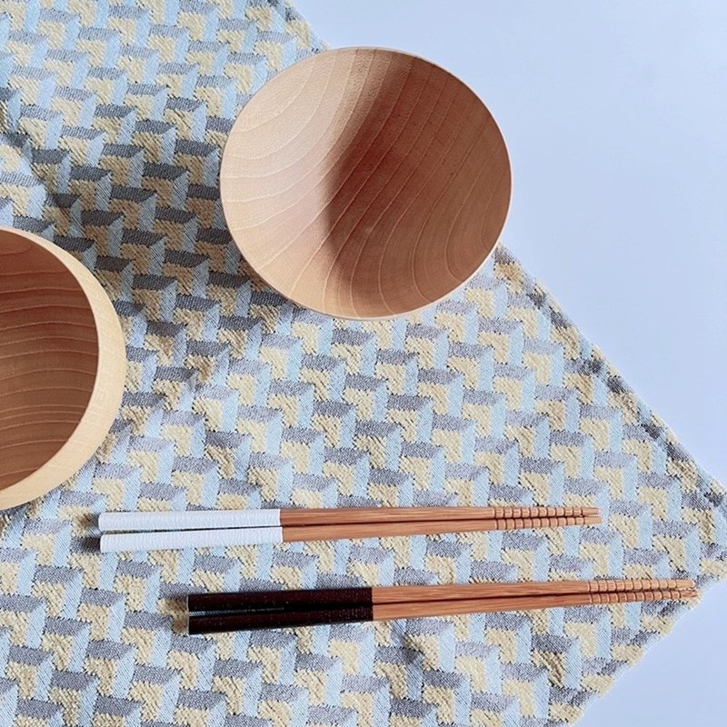 BISQUE 客用防滑天然竹筷5入组 - 筷子/筷架 - 竹 