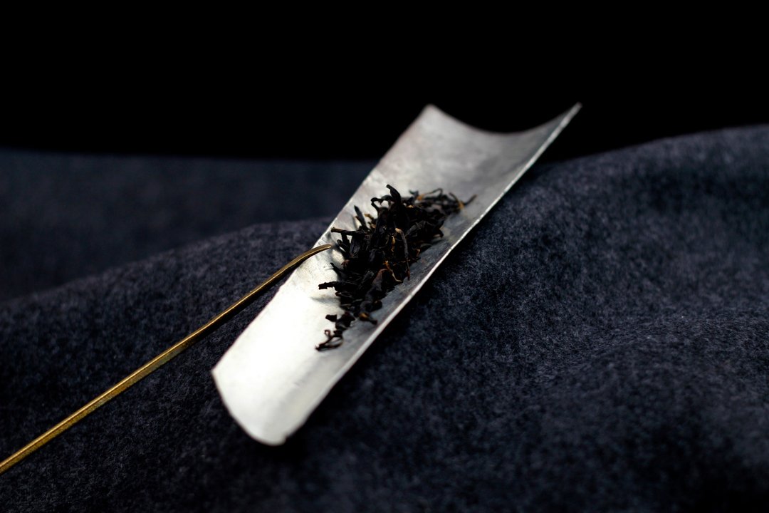 手工锻敲纯白锡茶则(不附茶针、茶枕) - 茶具/茶杯 - 其他金属 银色