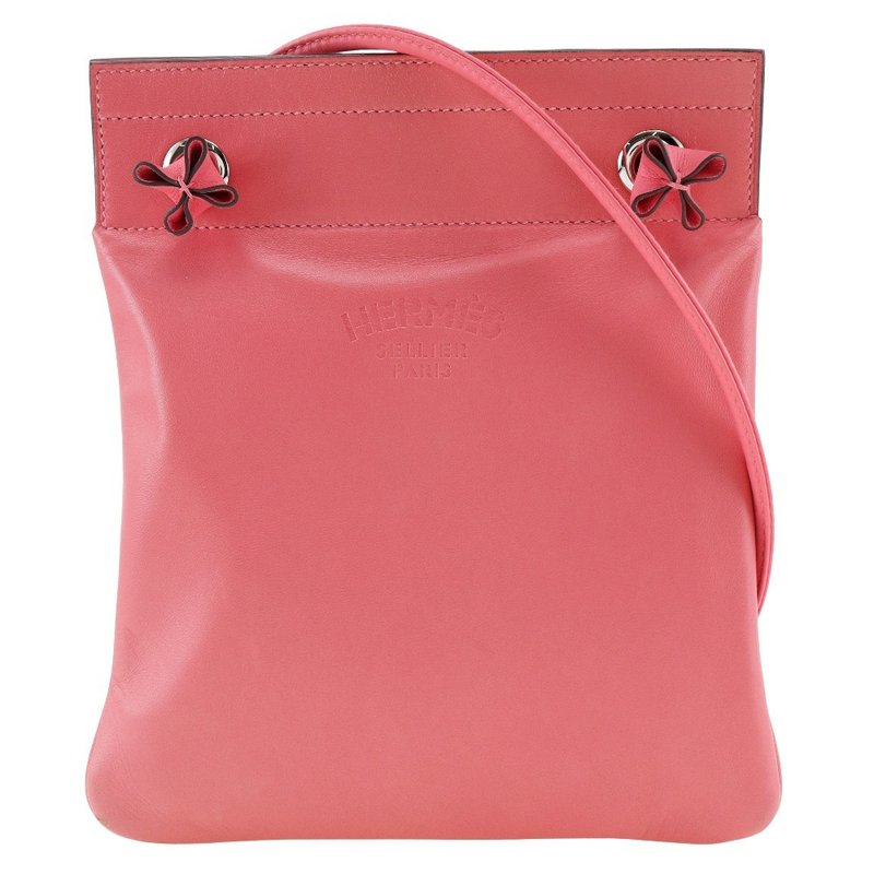 【日本直送】爱马仕 HERMES Aline Mini 肩背包 小牛皮 粉红色 D 刻印 女仕【二手】 - 侧背包/斜挎包 - 真皮 粉红色