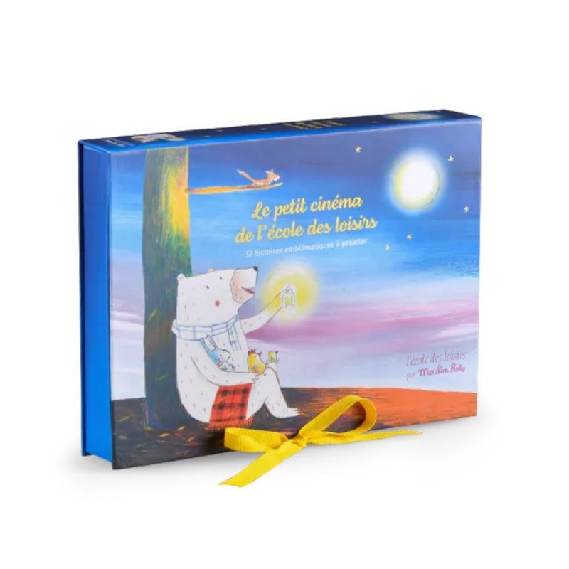 法国 Moulin Roty 故事手电筒剧院组旗舰版-白熊 - 玩具/玩偶 - 塑料 多色