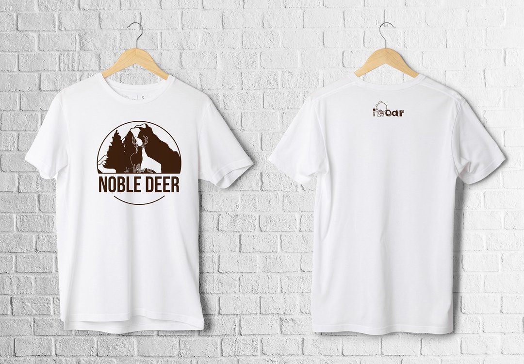 【I ROAR 】NOBEL DEER/17织顶级绵/潮流厚磅棉T - 男装上衣/T 恤 - 棉 