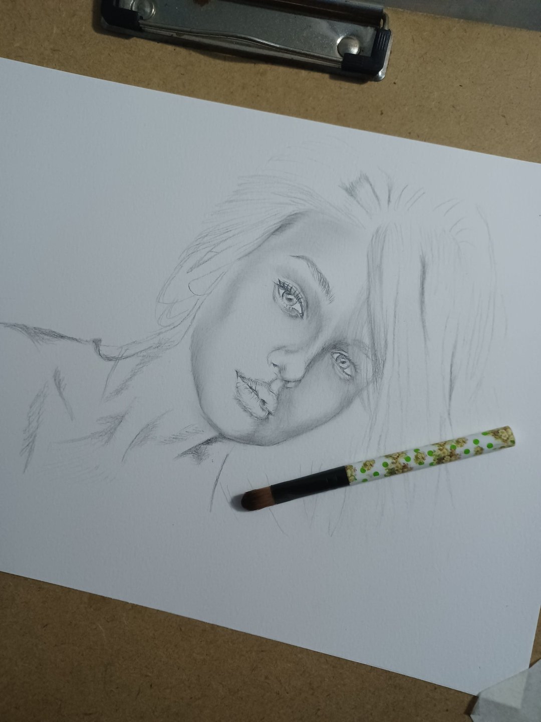 Pencil Portrait From Photo, Personalized Custom Hand Drawing Sketch Gift Idea - 墙贴/壁贴 - 纸 
