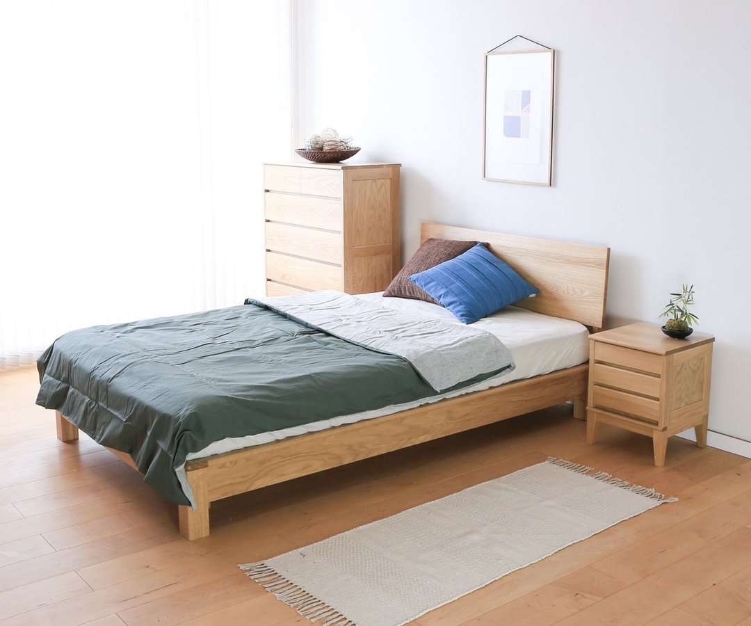 旭川家具 MUKU工房 Orijinal MUKU 床架 - 寝具 - 木头 