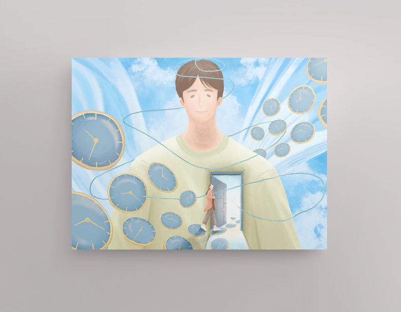 挂画(含挂绳) / 09 - 无伤大雅的痛 - 海报/装饰画/版画 - 纸 多色