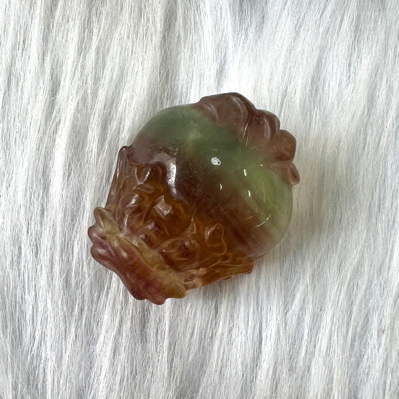 彩萤石龙龟 | 水晶 | 水晶龙龟 | 水晶摆件 - 摆饰 - 水晶 多色